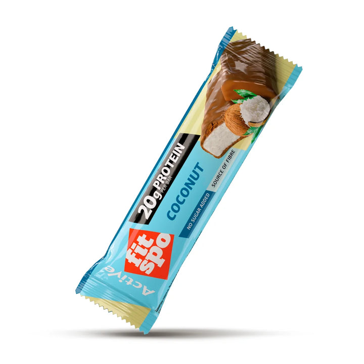 Fitspo Protein Bar Coconut - caja x12un