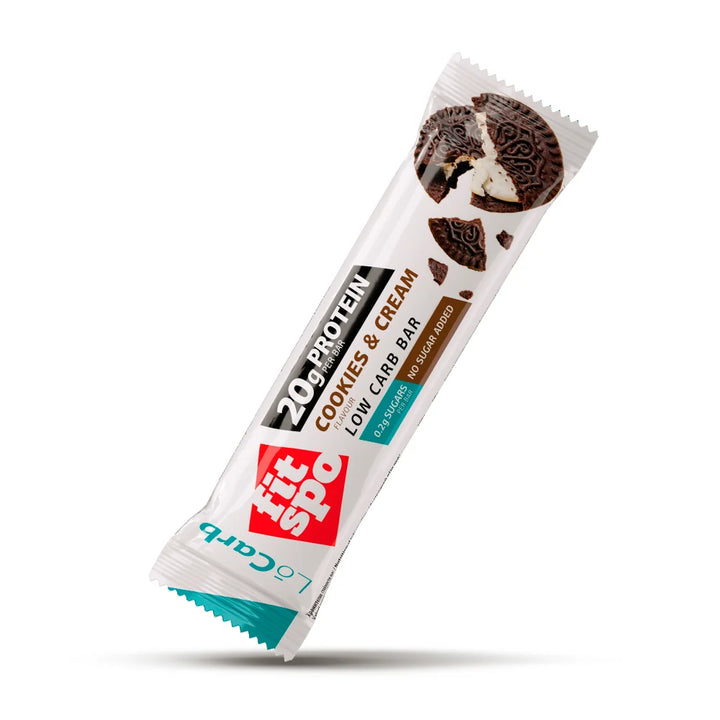 Fitspo Protein Bar Cookies & Cream - caja x12un