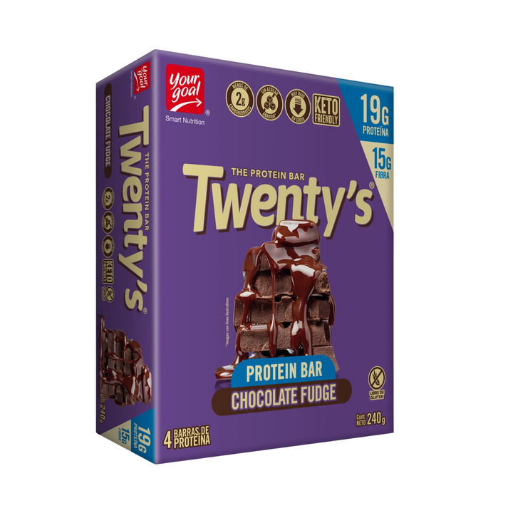 Twenty's Chocolate Fudge - Caja x4un 60g