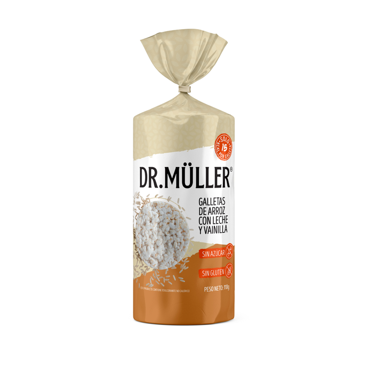 Dr. Müller Galletas de Arroz con Leche 110g