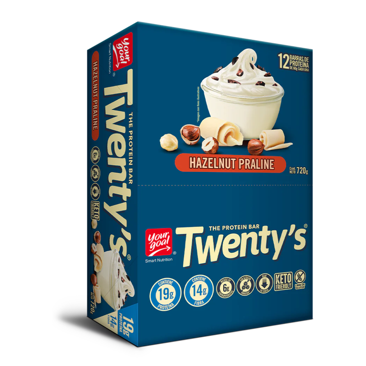 Twenty's Hazelnut Praline - Caja x12un 60g
