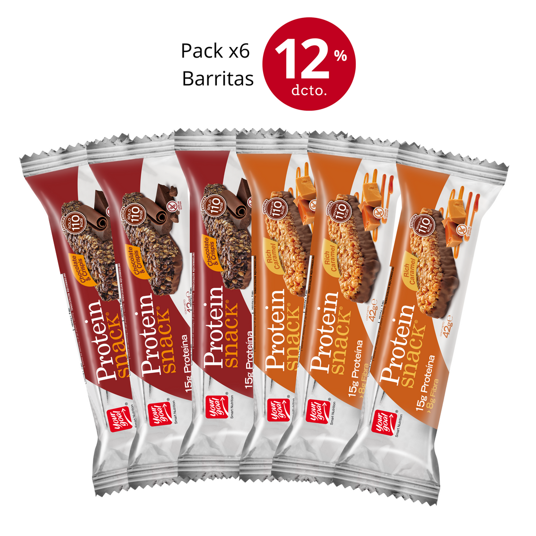 Pack X6 Barritas Protein Snack - Variety Box