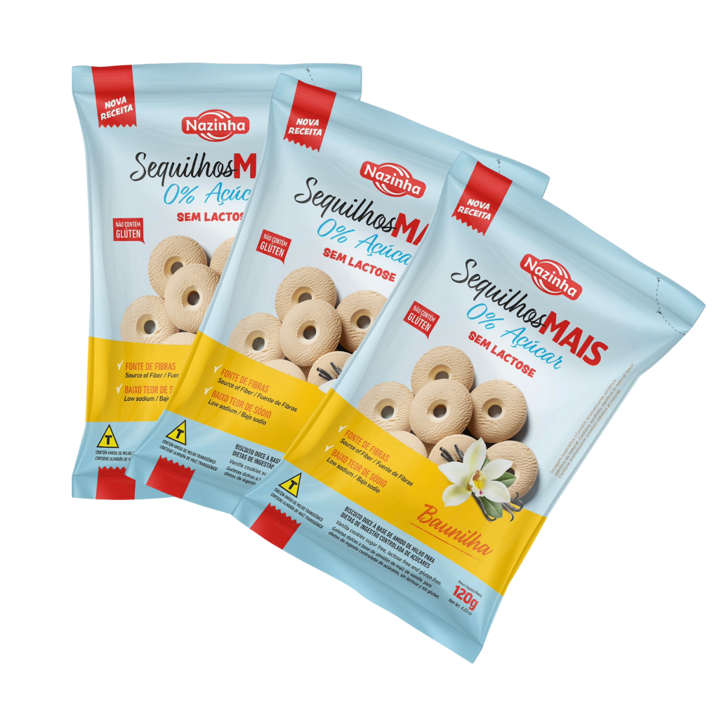 Pack 3 galletas sin azúcar - Nazinha