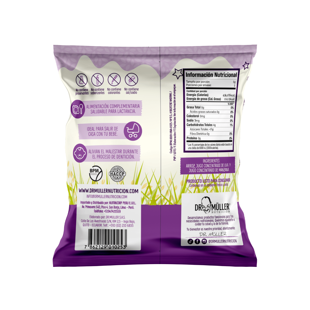Pack x16 galletas surtidas Dr. Müller Kids 25g