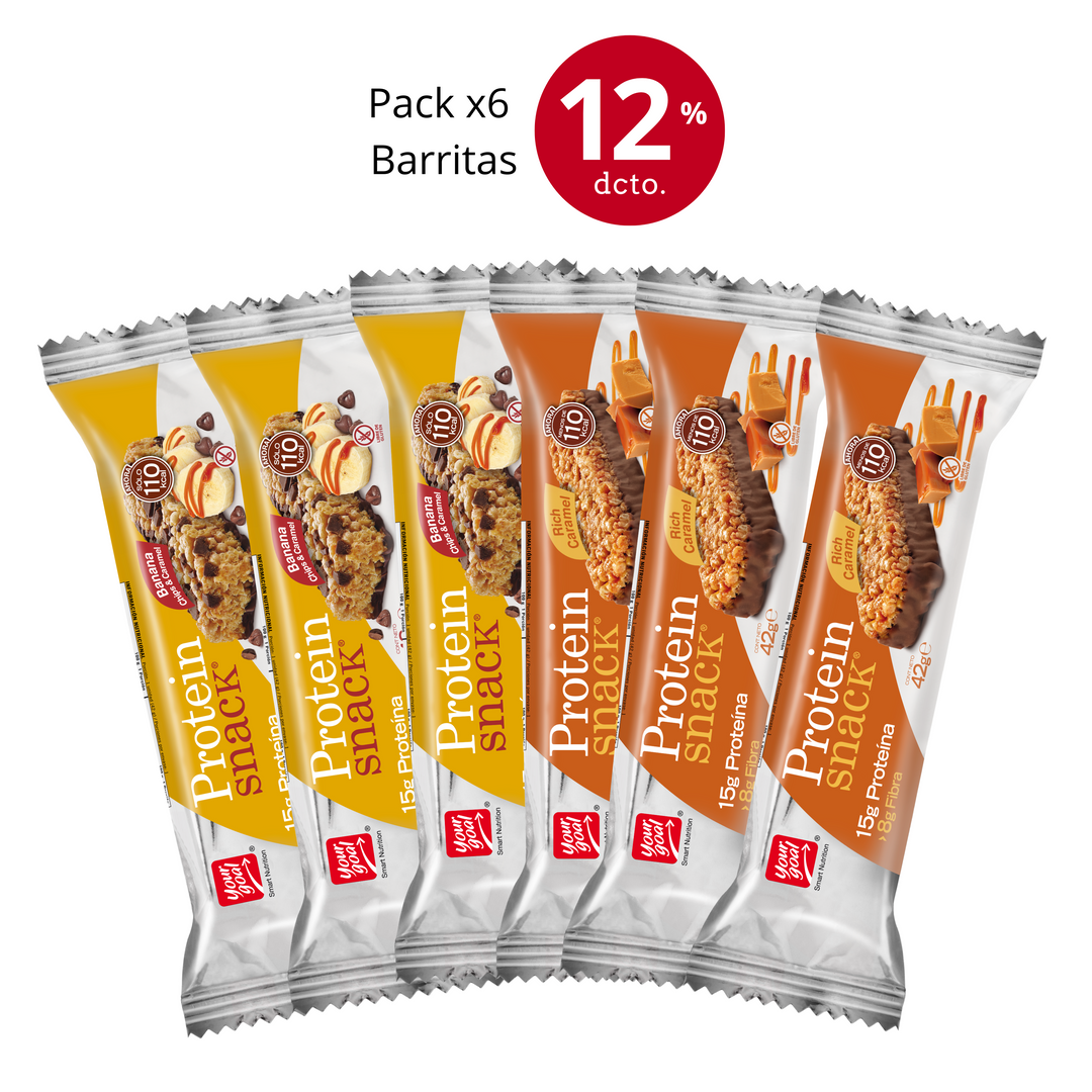 Pack X6 Barritas Protein Snack - Variety Box