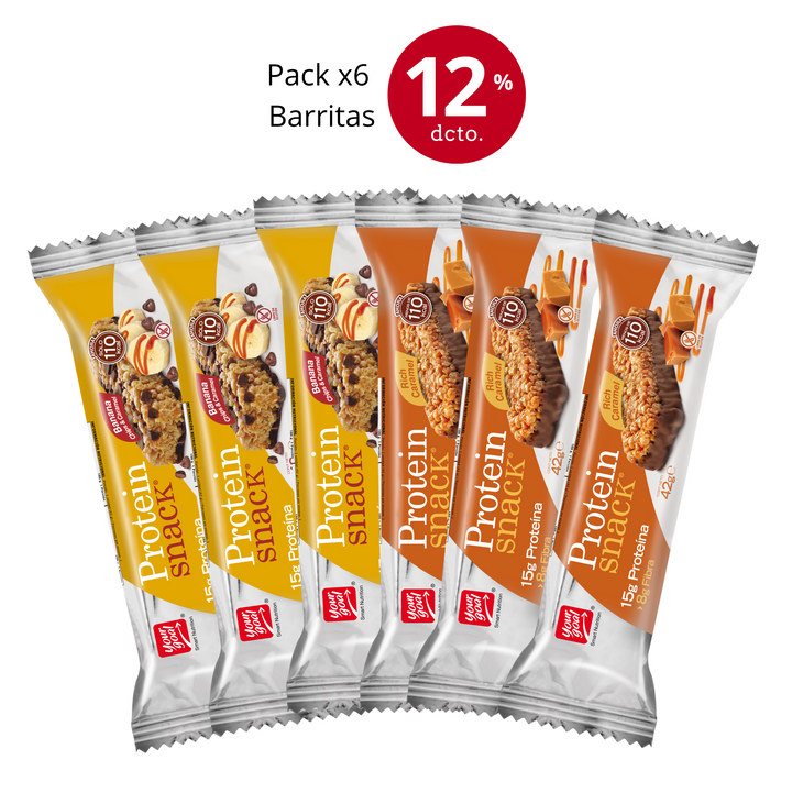 Pack X6 Barritas Protein Snack - Variety Box