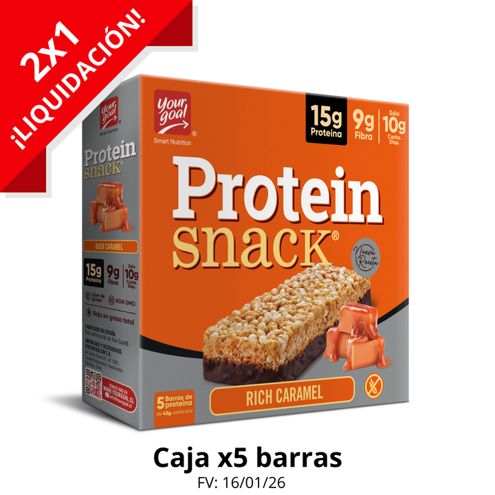 Protein Snack Rich Caramel - Caja x5un