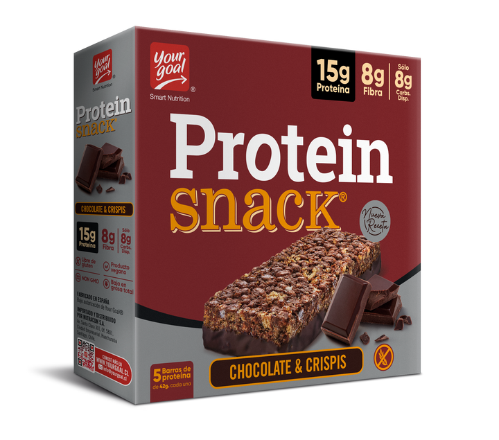 Protein Snack Chocolate & Crispis - Caja x5un