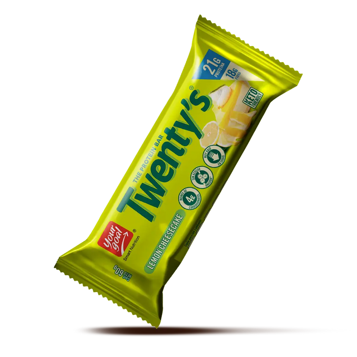 Twenty's Lemon Cheescake - Caja x12 barras