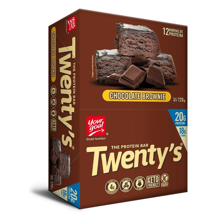 Twenty's Chocolate Brownie - Caja x12un 60g