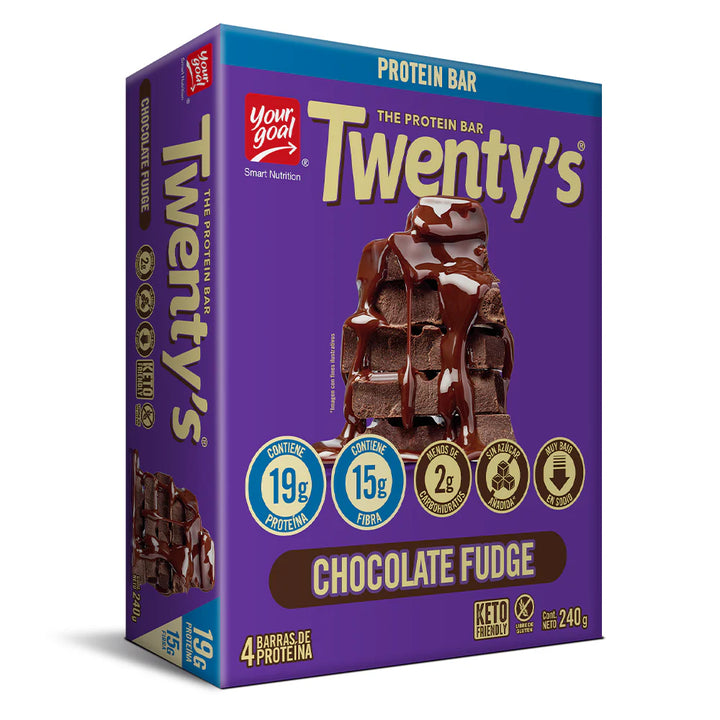Twenty's Chocolate Fudge - Caja x4un 60g