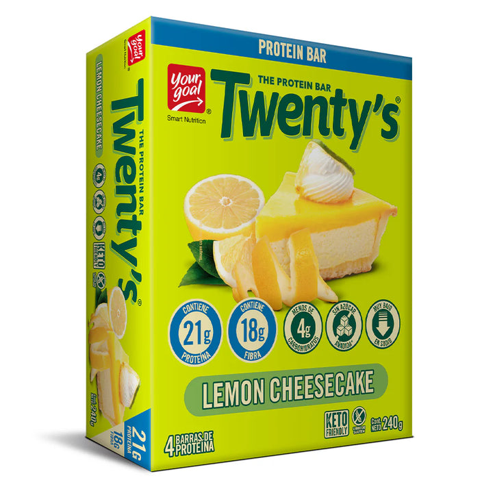Twenty's Lemon Cheescake - Caja x4un 60g