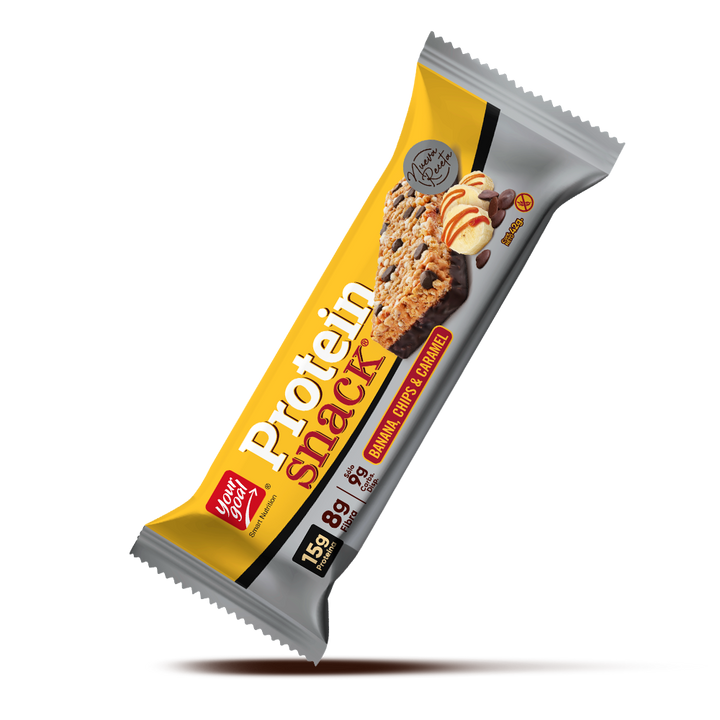 Protein Snack Banana Chips & Caramel - Caja x5un