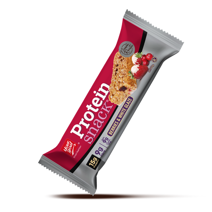 Protein Snack Berries & White Glaze - Caja x5un