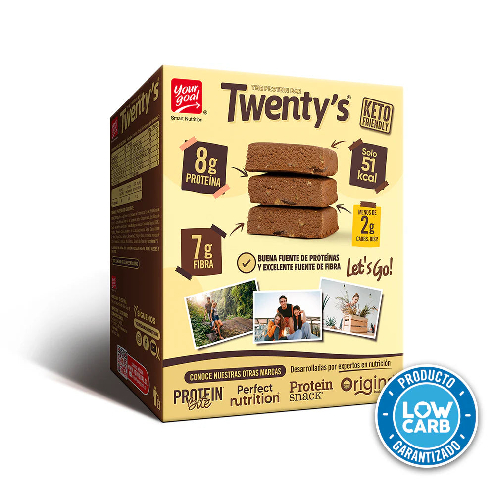 Mini Twenty's Chocolate Brownie - Caja x5un 25g