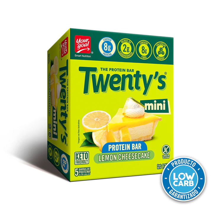 Mini Twenty's Lemon Cheesecake - Caja x5un 25g