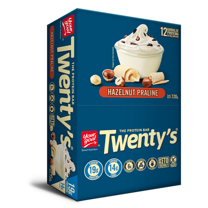 Twenty's Hazelnut Praline - Caja x12un 60g
