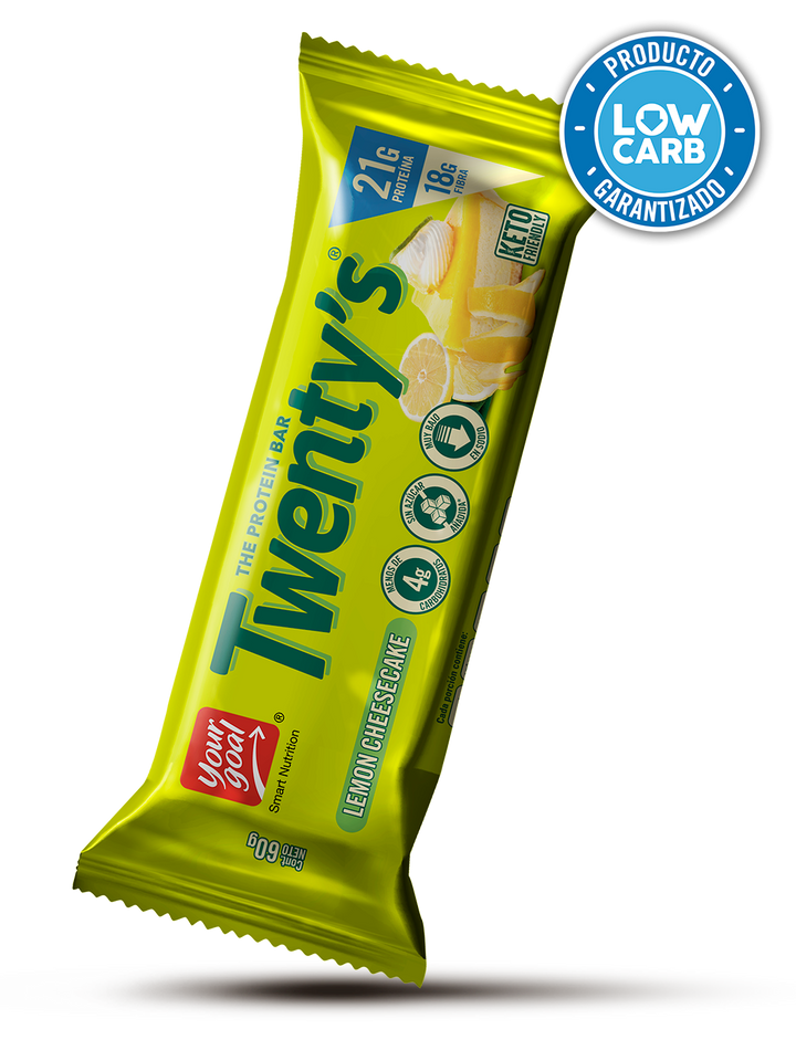 Twenty's Lemon Cheescake - Caja x4un 60g